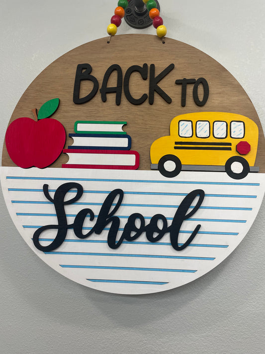 18” Back to school